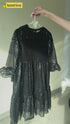 Black Party Sequins Dress
